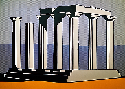 Lichtenstein - 1964 - temple of apollo.JPG